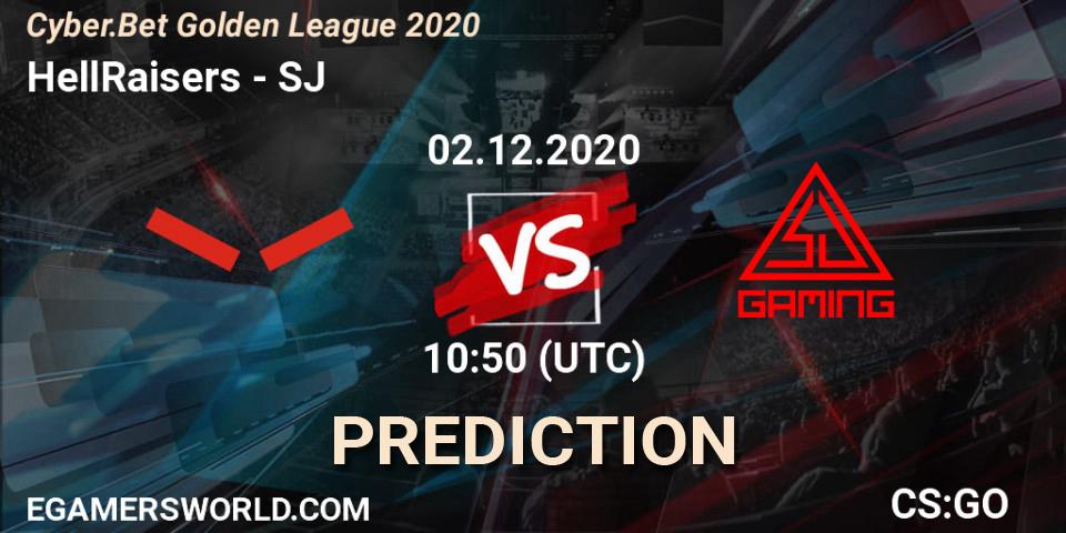 HellRaisers - SJ: прогноз. 02.12.2020 at 10:50, Counter-Strike (CS2), Cyber.Bet Golden League 2020