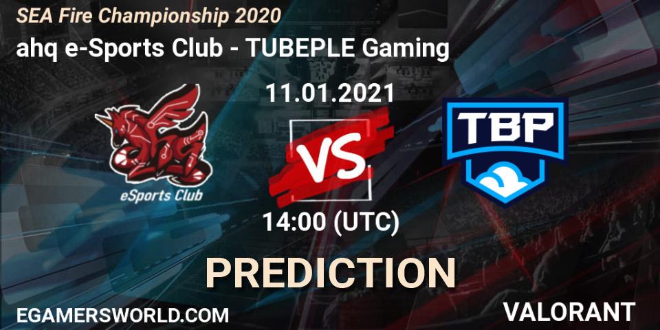 ahq e-Sports Club - TUBEPLE Gaming: прогноз. 11.01.2021 at 14:00, VALORANT, SEA Fire Championship 2020