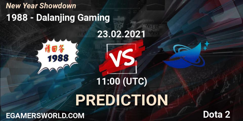 请回答1988 - Dalanjing Gaming: прогноз. 23.02.2021 at 11:10, Dota 2, New Year Showdown