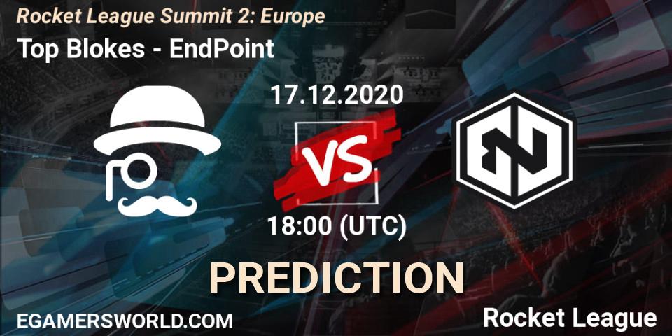Top Blokes - EndPoint: прогноз. 17.12.2020 at 18:00, Rocket League, Rocket League Summit 2: Europe