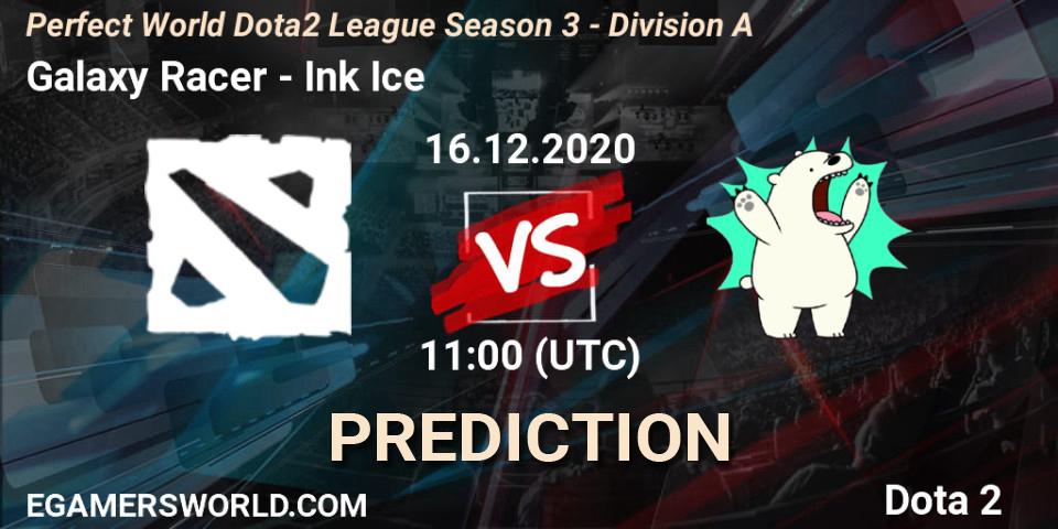 Galaxy Racer - Ink Ice: прогноз. 16.12.2020 at 11:13, Dota 2, Perfect World Dota2 League Season 3 - Division A