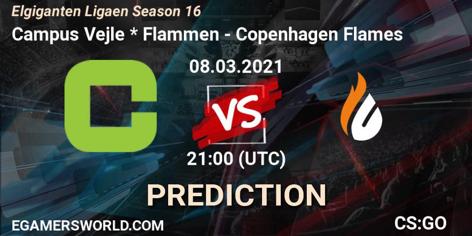 Campus Vejle * Flammen - Copenhagen Flames: прогноз. 08.03.2021 at 21:00, Counter-Strike (CS2), Elgiganten Ligaen Season 16