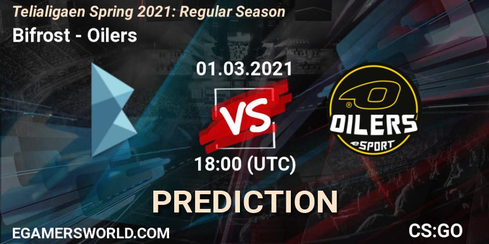 Bifrost - Oilers: прогноз. 01.03.2021 at 18:00, Counter-Strike (CS2), Telialigaen Spring 2021: Regular Season