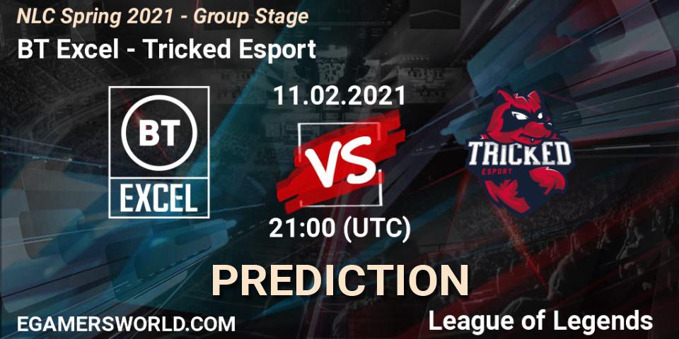BT Excel - Tricked Esport: прогноз. 11.02.2021 at 21:00, LoL, NLC Spring 2021 - Group Stage