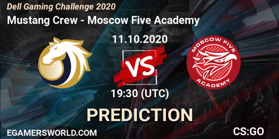 Mustang Crew - Moscow Five Academy: прогноз. 11.10.20, CS2 (CS:GO), Dell Gaming Challenge 2020