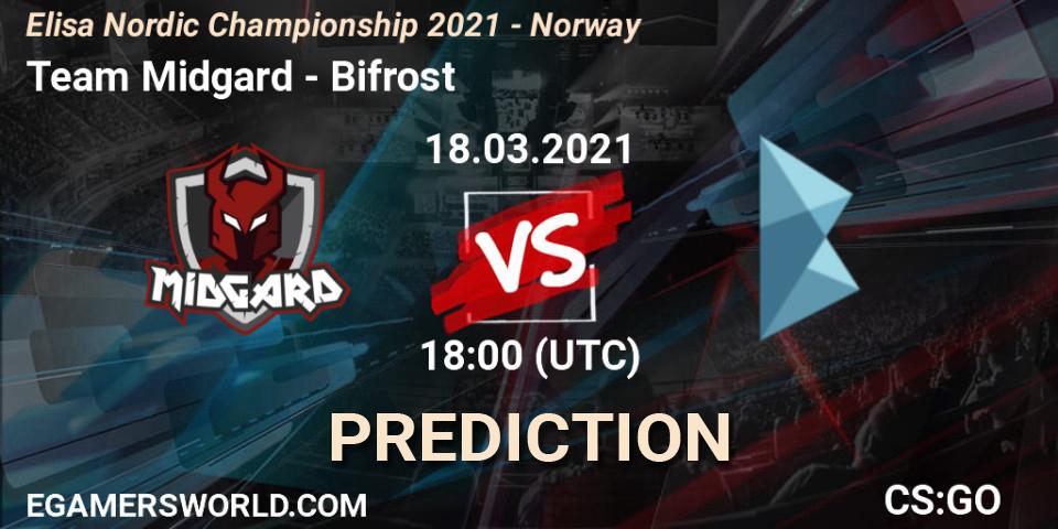 Team Midgard - Bifrost: прогноз. 18.03.2021 at 18:10, Counter-Strike (CS2), Elisa Nordic Championship 2021 - Norway
