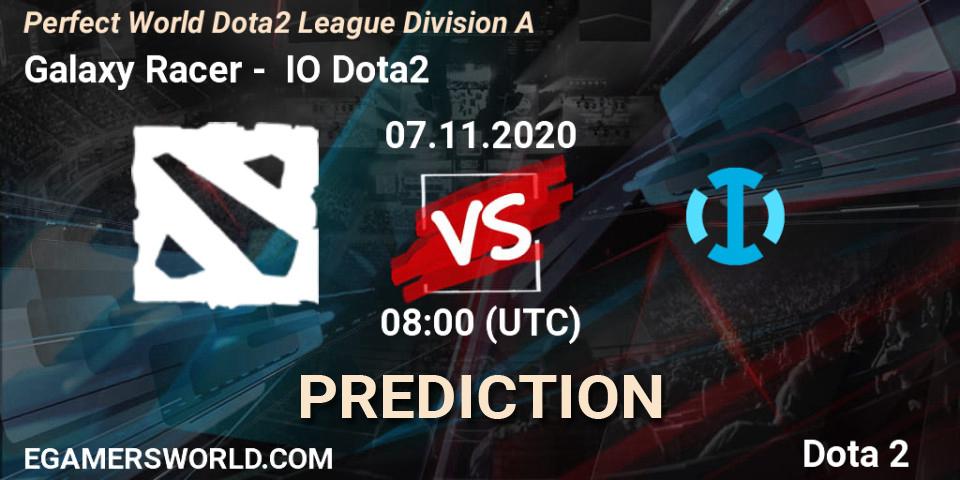 Galaxy Racer - IO Dota2: прогноз. 07.11.2020 at 08:36, Dota 2, Perfect World Dota2 League Division A