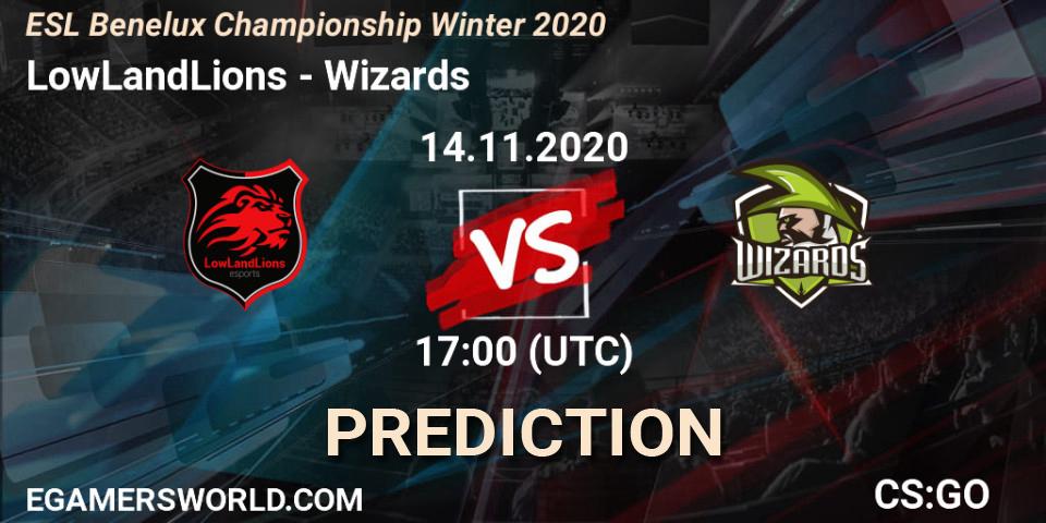 LowLandLions - Wizards: прогноз. 14.11.2020 at 17:05, Counter-Strike (CS2), ESL Benelux Championship Winter 2020