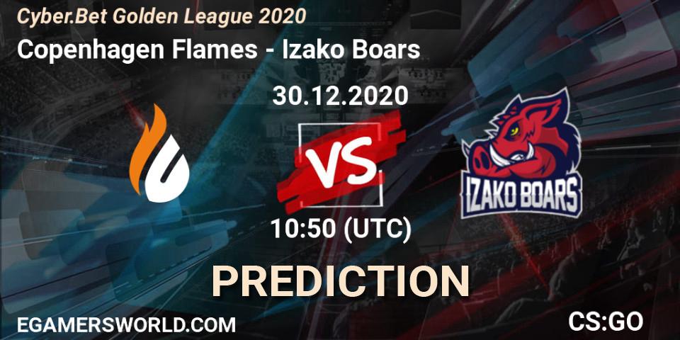 Copenhagen Flames - Izako Boars: прогноз. 30.11.2020 at 10:50, Counter-Strike (CS2), Cyber.Bet Golden League 2020