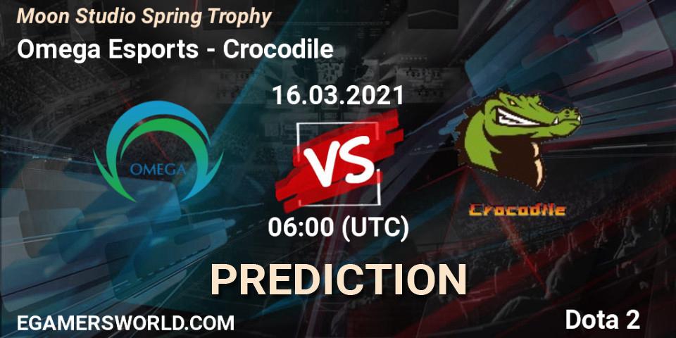 Omega Esports - Crocodile: прогноз. 16.03.2021 at 06:16, Dota 2, Moon Studio Spring Trophy
