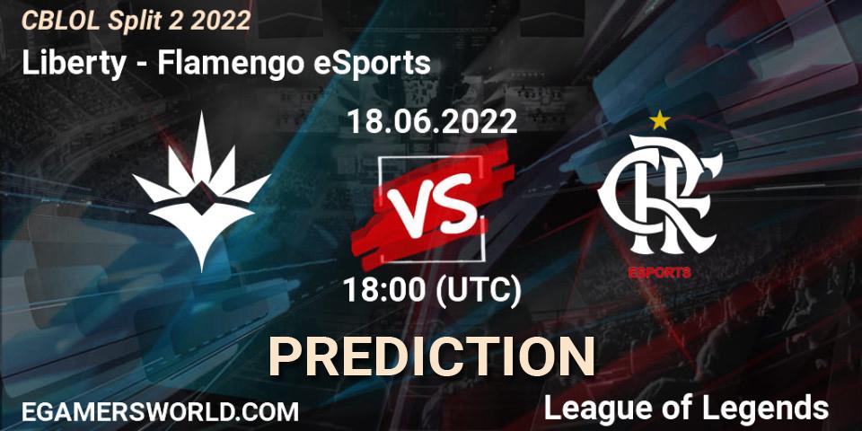 Liberty - Flamengo eSports: прогноз. 18.06.22, LoL, CBLOL Split 2 2022