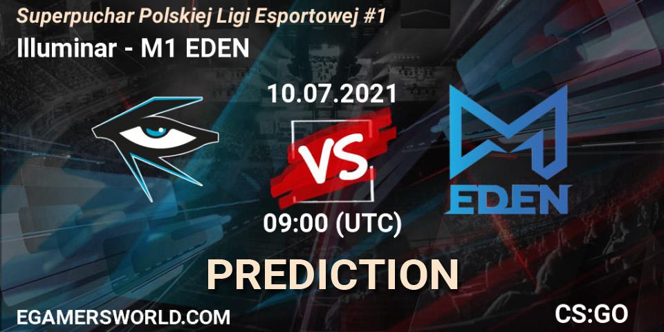 Illuminar - M1 EDEN: прогноз. 10.07.2021 at 10:05, Counter-Strike (CS2), Superpuchar Polskiej Ligi Esportowej #1