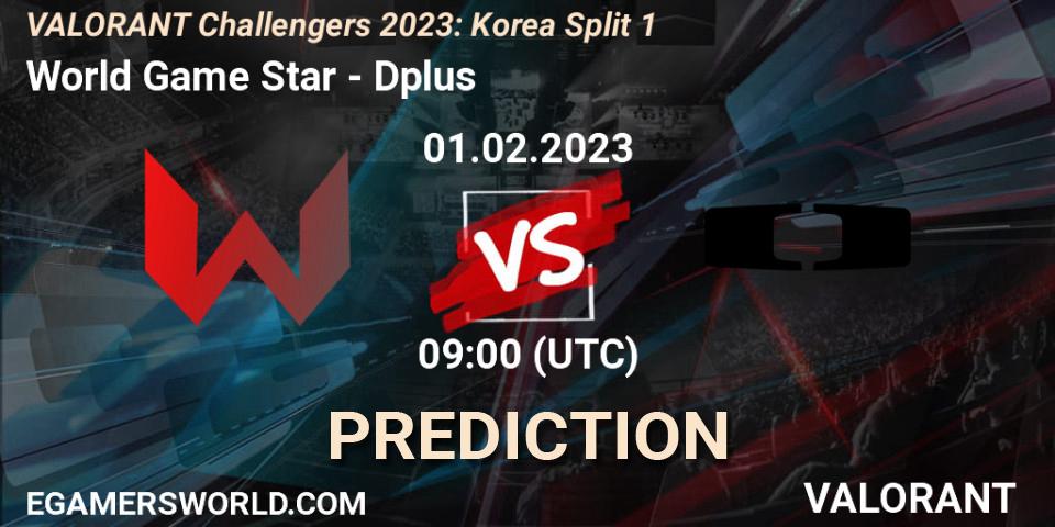 World Game Star - Dplus: прогноз. 01.02.23, VALORANT, VALORANT Challengers 2023: Korea Split 1