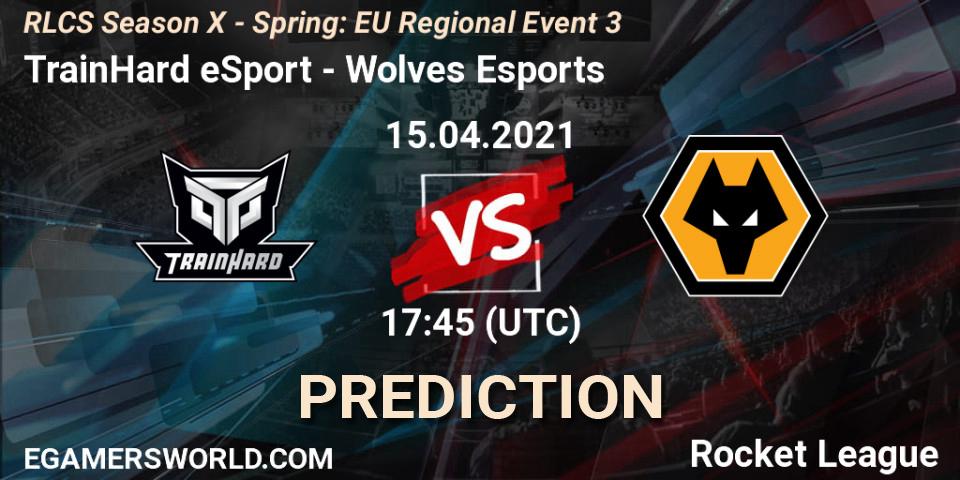 TrainHard eSport - Wolves Esports: прогноз. 15.04.21, Rocket League, RLCS Season X - Spring: EU Regional Event 3