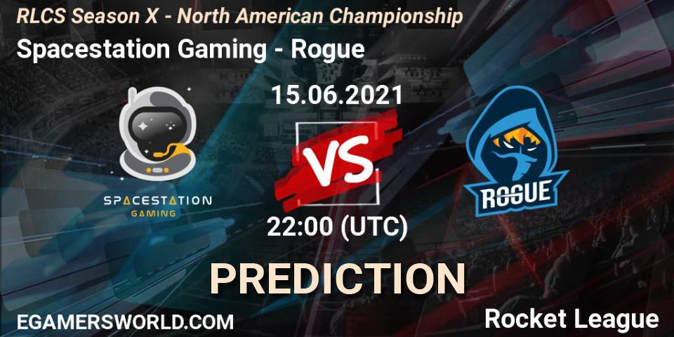 Spacestation Gaming - Rogue: прогноз. 15.06.2021 at 20:50, Rocket League, RLCS Season X - North American Championship