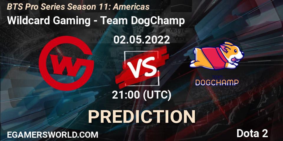 Wildcard Gaming - Team DogChamp: прогноз. 07.05.22, Dota 2, BTS Pro Series Season 11: Americas
