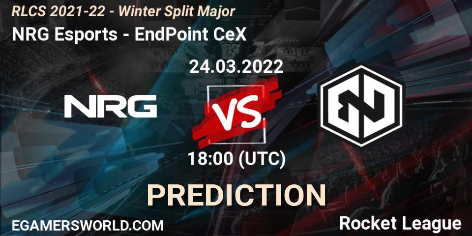 NRG Esports - EndPoint CeX: прогноз. 24.03.2022 at 20:00, Rocket League, RLCS 2021-22 - Winter Split Major