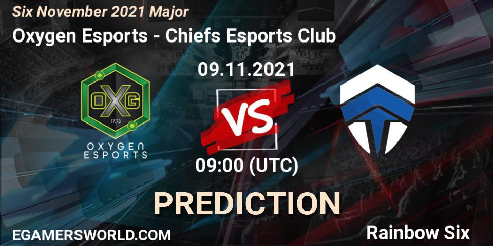 Chiefs Esports Club - Oxygen Esports: прогноз. 10.11.2021 at 16:30, Rainbow Six, Six Sweden Major 2021