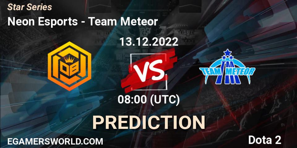 Neon Esports - Team Meteor: прогноз. 13.12.22, Dota 2, Star Series
