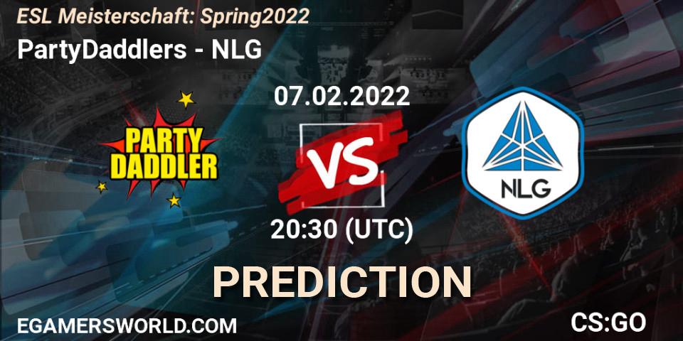 PartyDaddlers - NLG: прогноз. 07.02.2022 at 20:30, Counter-Strike (CS2), ESL Meisterschaft: Spring 2022