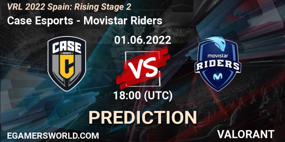 Case Esports - Movistar Riders: прогноз. 07.06.2022 at 14:00, VALORANT, VRL 2022 Spain: Rising Stage 2