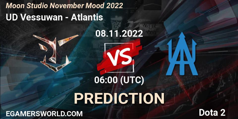 UD Vessuwan - Atlantis: прогноз. 08.11.2022 at 06:01, Dota 2, Moon Studio November Mood 2022