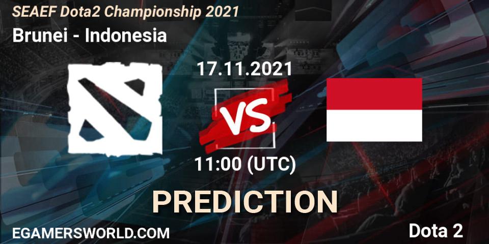 Brunei - Indonesia: прогноз. 17.11.2021 at 11:18, Dota 2, SEAEF Dota2 Championship 2021