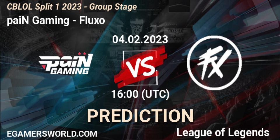 paiN Gaming - Fluxo: прогноз. 04.02.23, LoL, CBLOL Split 1 2023 - Group Stage