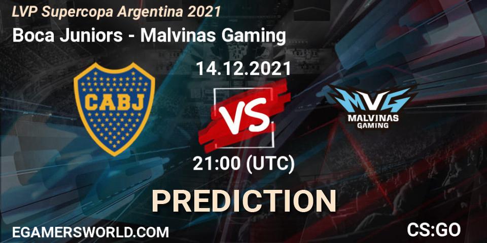 Boca Juniors - Malvinas Gaming: прогноз. 14.12.2021 at 21:00, Counter-Strike (CS2), LVP Supercopa Argentina 2021