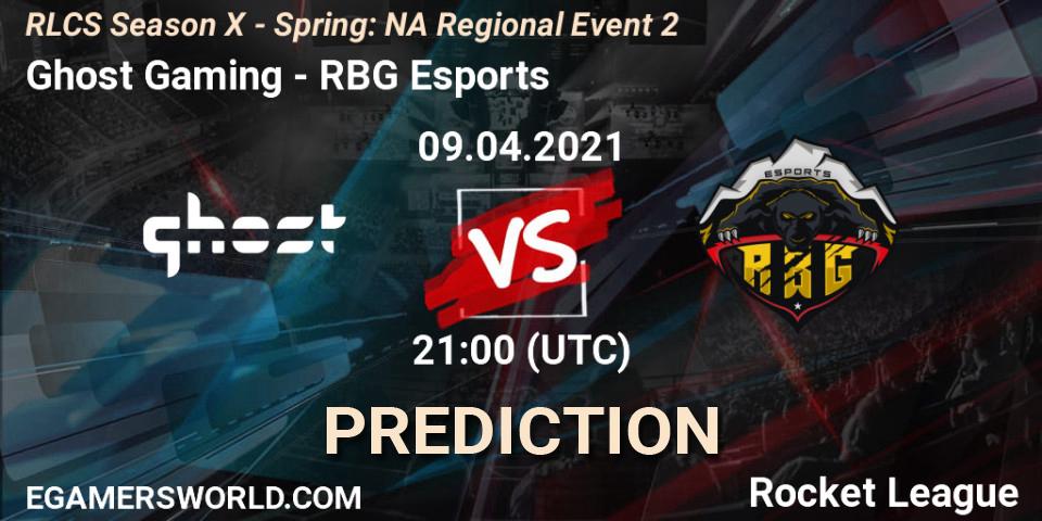 Ghost Gaming - RBG Esports: прогноз. 09.04.2021 at 20:50, Rocket League, RLCS Season X - Spring: NA Regional Event 2