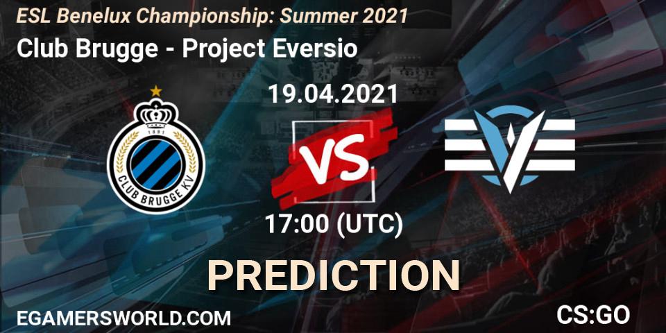 Club Brugge - Project Eversio: прогноз. 19.04.2021 at 17:00, Counter-Strike (CS2), ESL Benelux Championship: Summer 2021