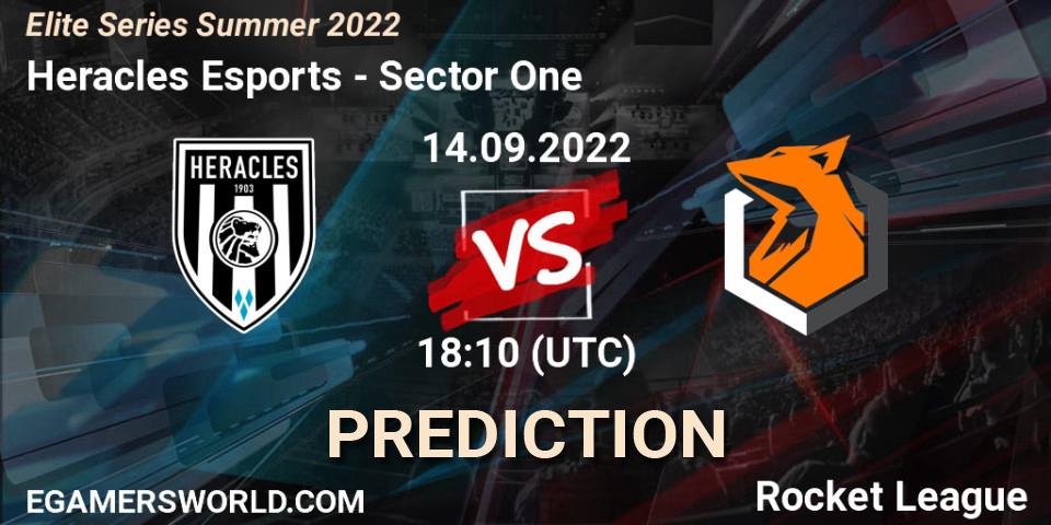 Heracles Esports - Sector One: прогноз. 14.09.22, Rocket League, Elite Series Summer 2022