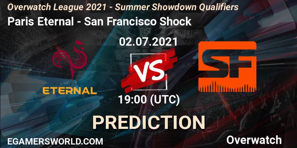 Paris Eternal - San Francisco Shock: прогноз. 02.07.2021 at 19:00, Overwatch, Overwatch League 2021 - Summer Showdown Qualifiers