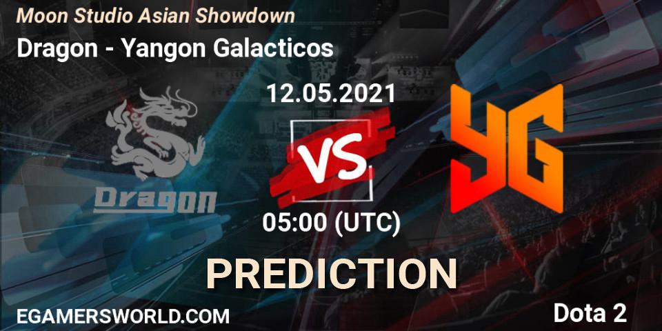 Dragon - Yangon Galacticos: прогноз. 12.05.2021 at 05:15, Dota 2, Moon Studio Asian Showdown