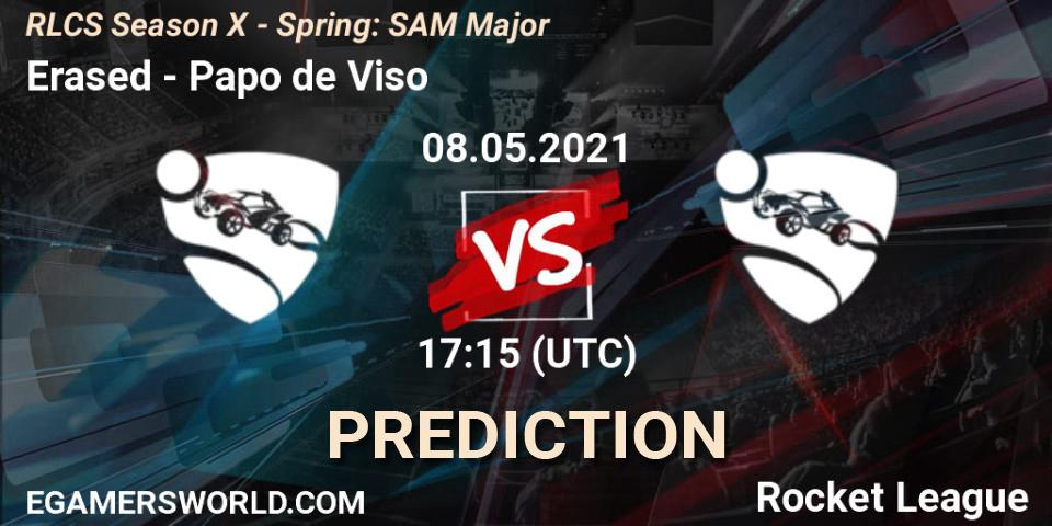 Erased - Papo de Visão: прогноз. 08.05.2021 at 17:15, Rocket League, RLCS Season X - Spring: SAM Major