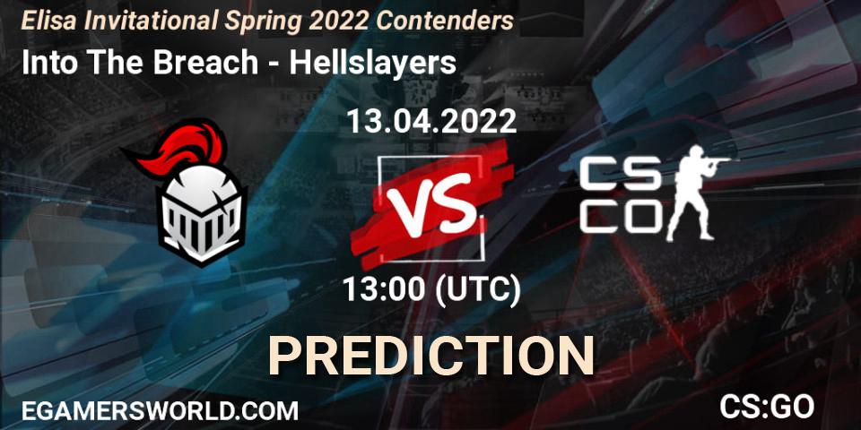 Into The Breach - Hellslayers: прогноз. 13.04.22, CS2 (CS:GO), Elisa Invitational Spring 2022 Contenders