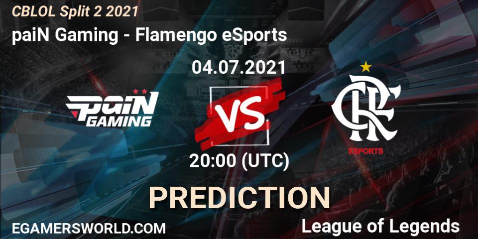 paiN Gaming - Flamengo eSports: прогноз. 04.07.21, LoL, CBLOL Split 2 2021