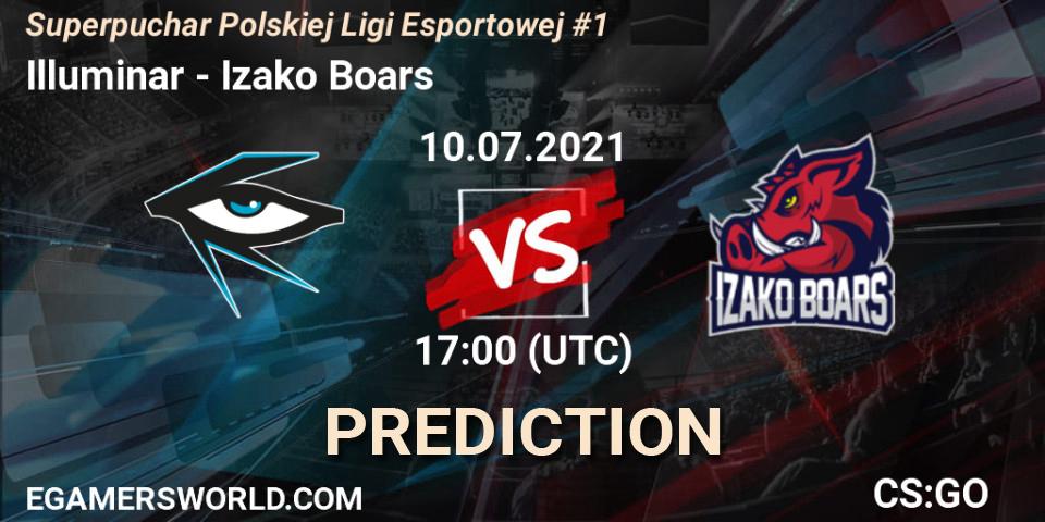 Illuminar - Izako Boars: прогноз. 10.07.2021 at 17:40, Counter-Strike (CS2), Superpuchar Polskiej Ligi Esportowej #1