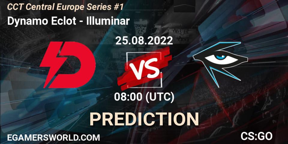 Dynamo Eclot - Illuminar: прогноз. 25.08.2022 at 08:00, Counter-Strike (CS2), CCT Central Europe Series #1