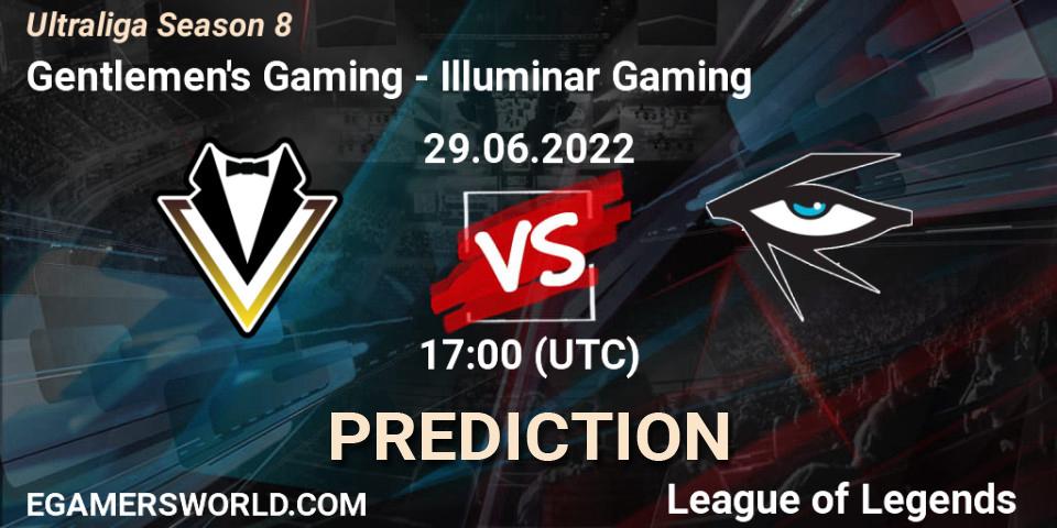Gentlemen's Gaming - Illuminar Gaming: прогноз. 29.06.2022 at 17:00, LoL, Ultraliga Season 8
