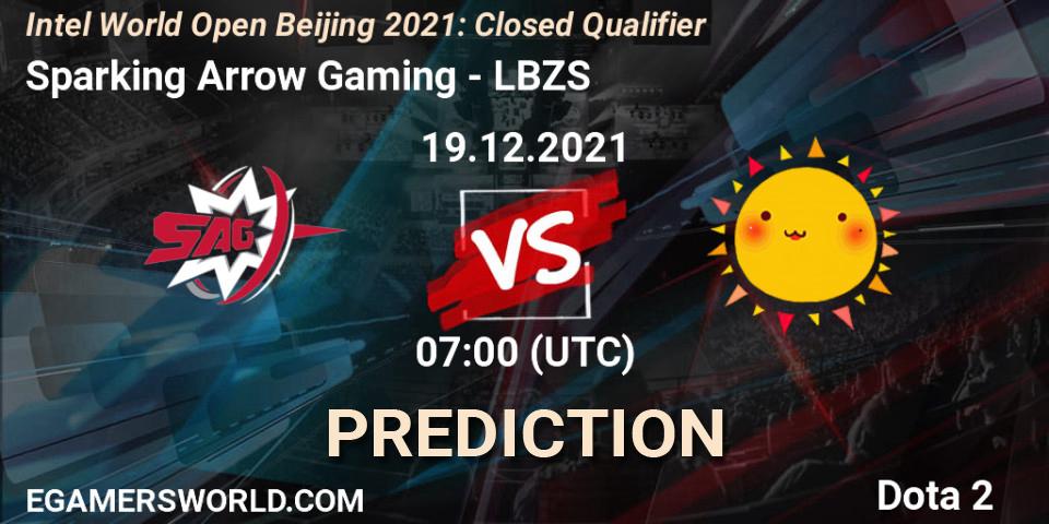 Sparking Arrow Gaming - LBZS: прогноз. 19.12.2021 at 06:59, Dota 2, Intel World Open Beijing: Closed Qualifier