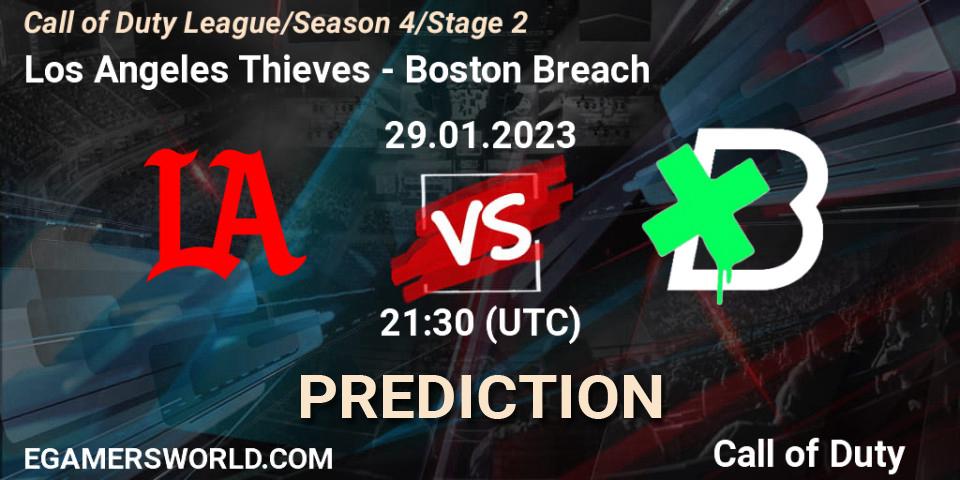 Los Angeles Thieves - Boston Breach: прогноз. 29.01.2023 at 21:30, Call of Duty, Call of Duty League 2023: Stage 2 Major Qualifiers