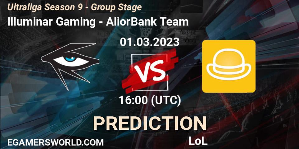 Illuminar Gaming - AliorBank Team: прогноз. 01.03.23, LoL, Ultraliga Season 9 - Group Stage
