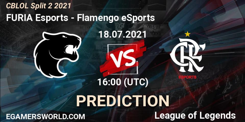FURIA Esports - Flamengo eSports: прогноз. 18.07.2021 at 16:00, LoL, CBLOL Split 2 2021