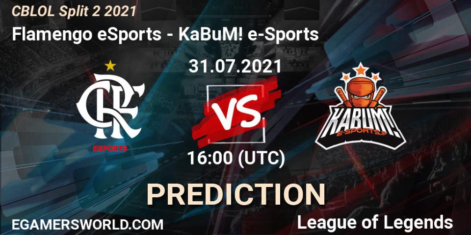 Flamengo eSports - KaBuM! e-Sports: прогноз. 31.07.21, LoL, CBLOL Split 2 2021
