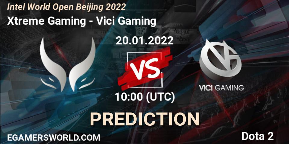 Xtreme Gaming - Vici Gaming: прогноз. 20.01.22, Dota 2, Intel World Open Beijing 2022