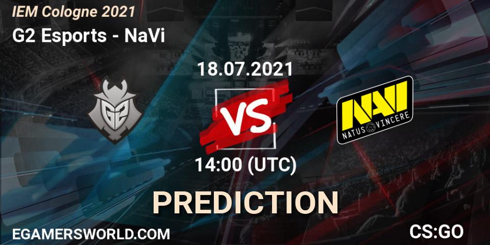 G2 Esports - NaVi: прогноз. 18.07.21, CS2 (CS:GO), IEM Cologne 2021