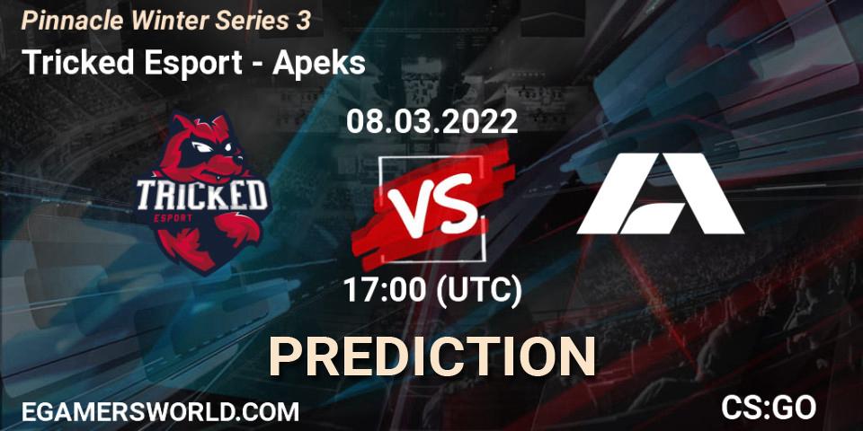 Tricked Esport - Apeks: прогноз. 08.03.2022 at 17:10, Counter-Strike (CS2), Pinnacle Winter Series 3