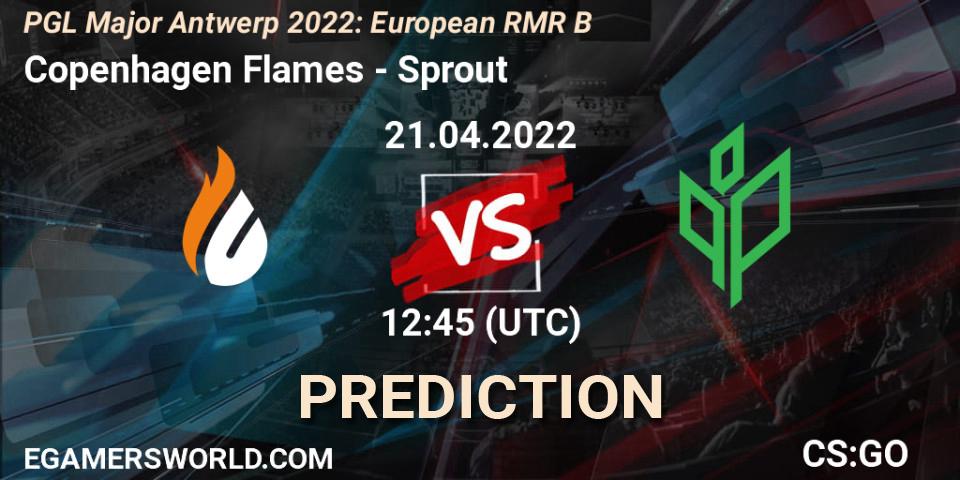 Copenhagen Flames - Sprout: прогноз. 21.04.22, CS2 (CS:GO), PGL Major Antwerp 2022: European RMR B