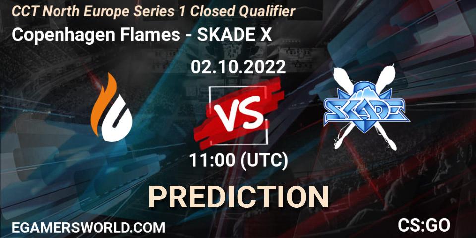Copenhagen Flames - SKADE X: прогноз. 02.10.2022 at 11:00, Counter-Strike (CS2), CCT North Europe Series 1 Closed Qualifier